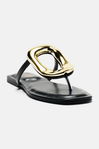 New Here Flat Sandals