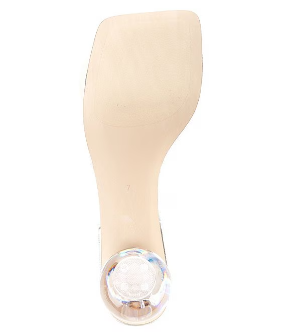 Latus Ball Clear Vinyl Sandals