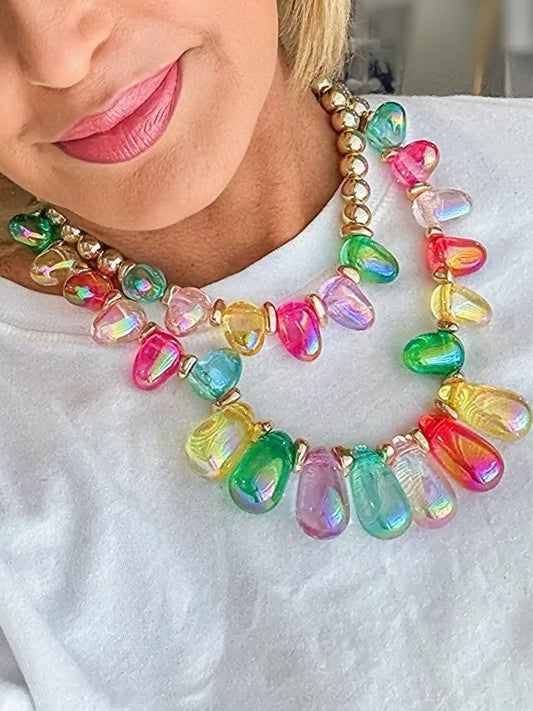 Full Attention Multi Statement Necklace