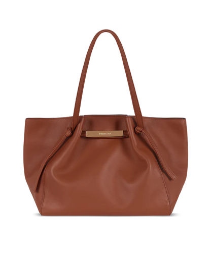 Spanish Leathers Brown Shopper Bag