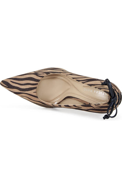 Pointed Toe Wedge Pump