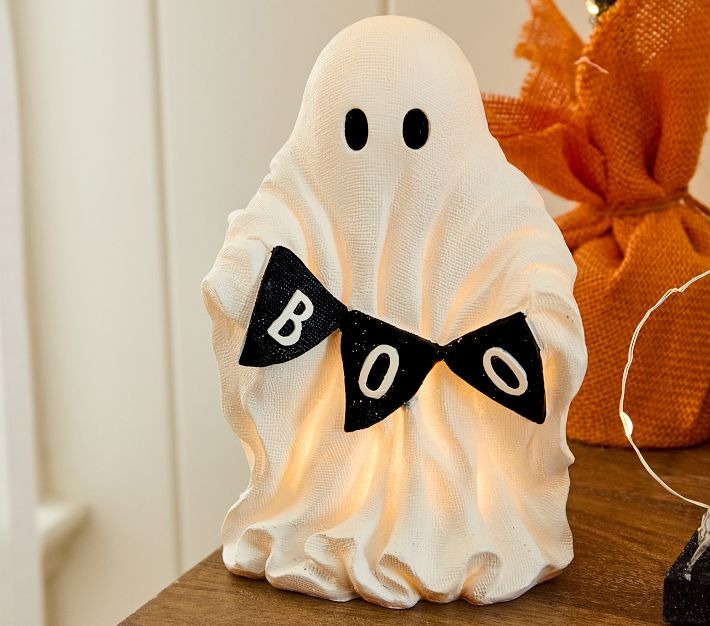 Light-Up Ghost Boo Decor