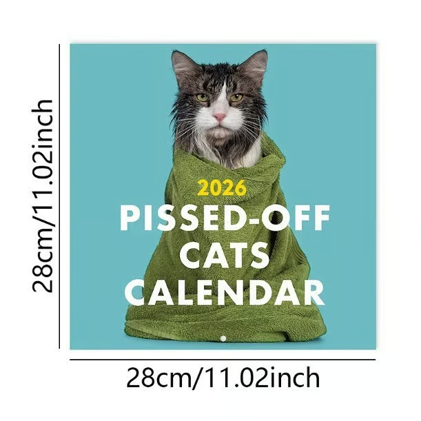 2026 Pissed-Off Cats Calendar
