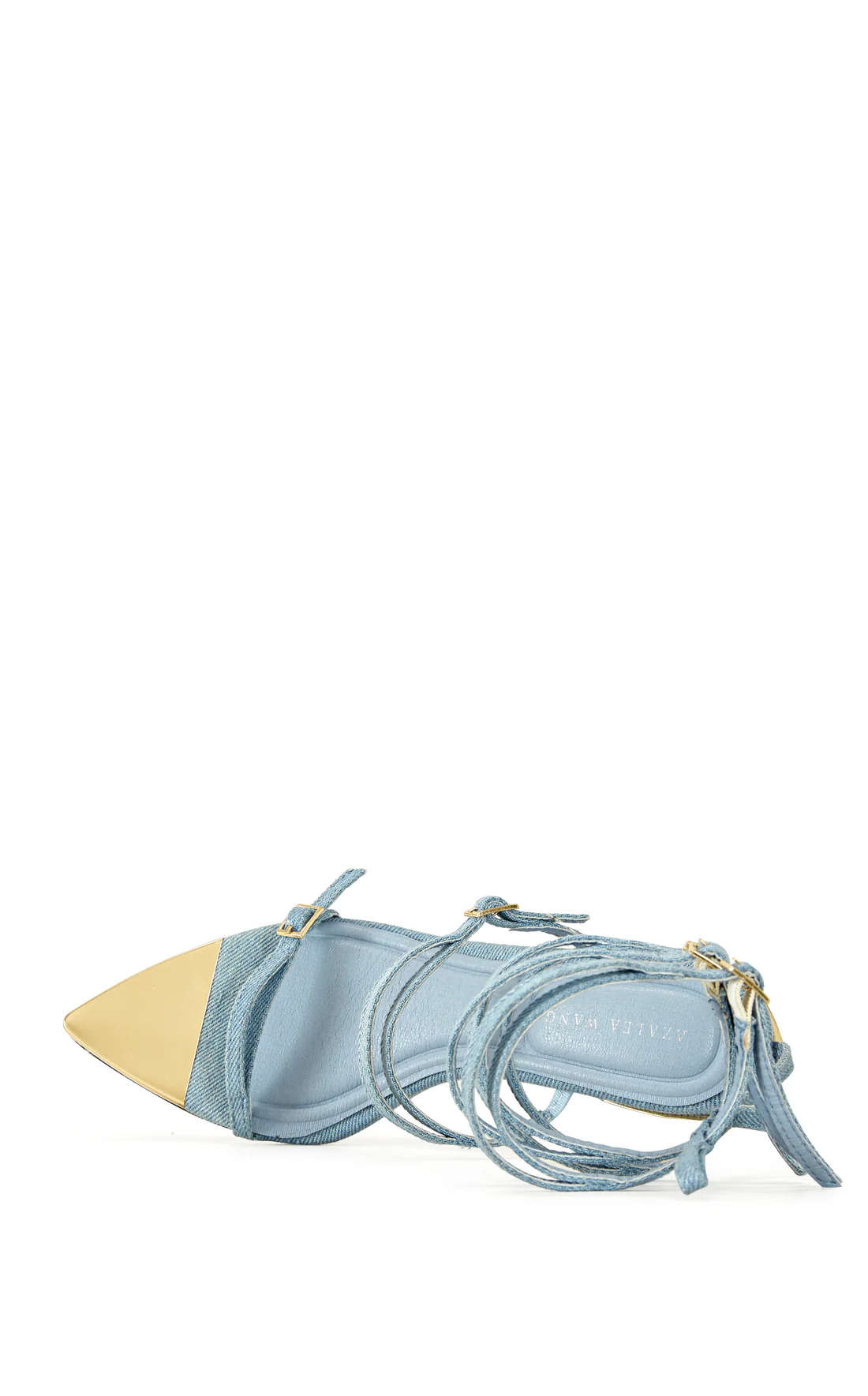DENIM STILETTO SANDAL