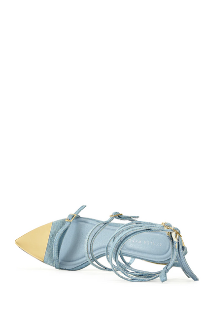 DENIM STILETTO SANDAL
