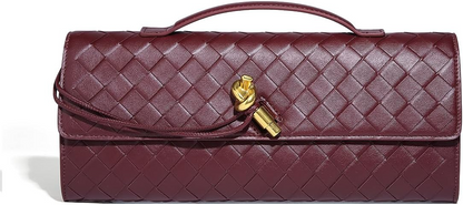 Trendy Woven Evening Clutch Purses For Women Evening Bags