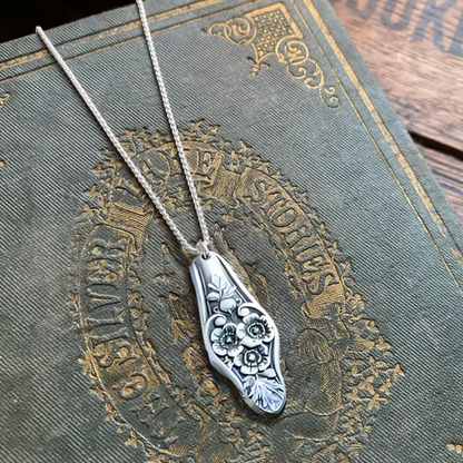 Handmade Sterling Spoon Necklace
