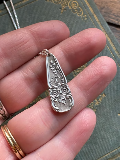 Handmade Sterling Spoon Necklace