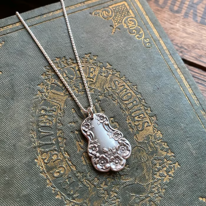 Handmade Sterling Spoon Necklace