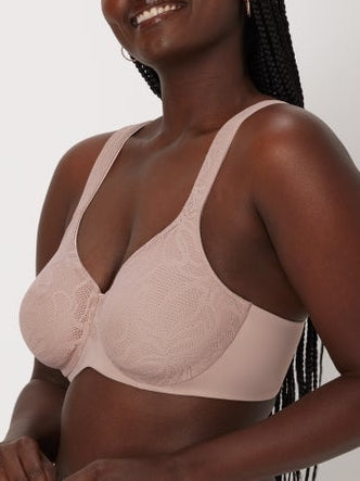 Smoothing Underwire Minimizer Bra