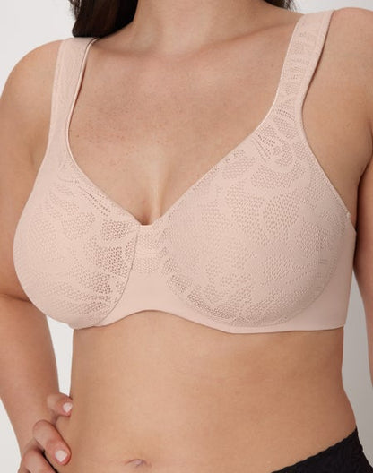 Smoothing Underwire Minimizer Bra