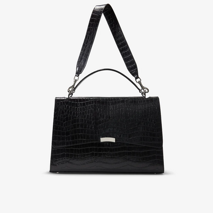 Black Croco Briefcase