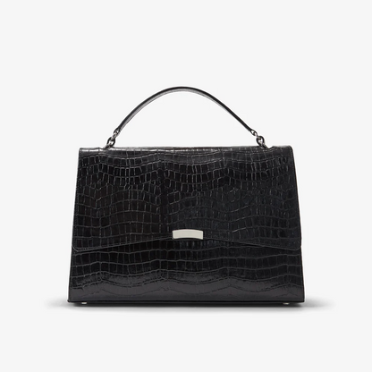 Black Croco Briefcase