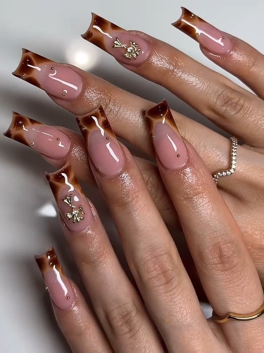 Leopard Print Press On Nails