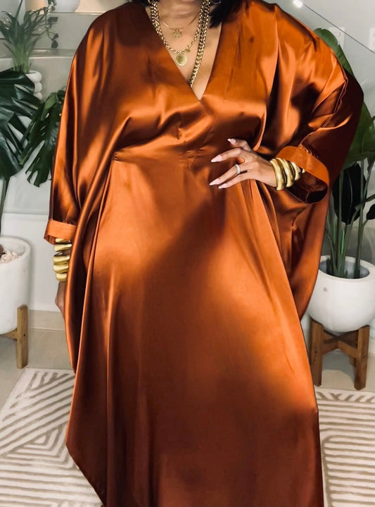 Silk New Age Maxi Dress