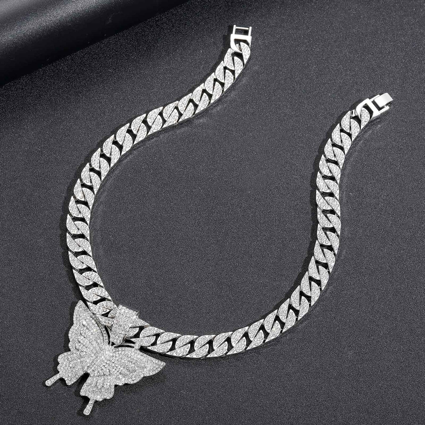 Dazzle Butterfly Necklace