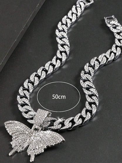 Dazzle Butterfly Necklace