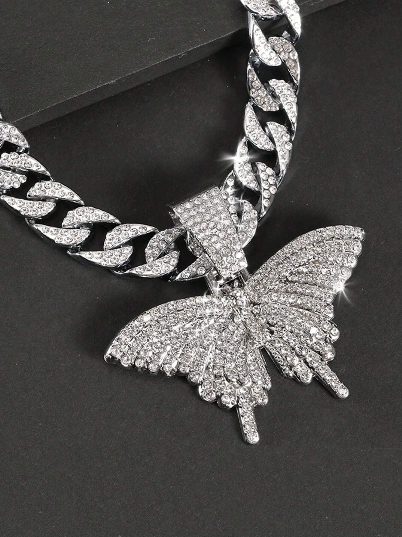 Dazzle Butterfly Necklace