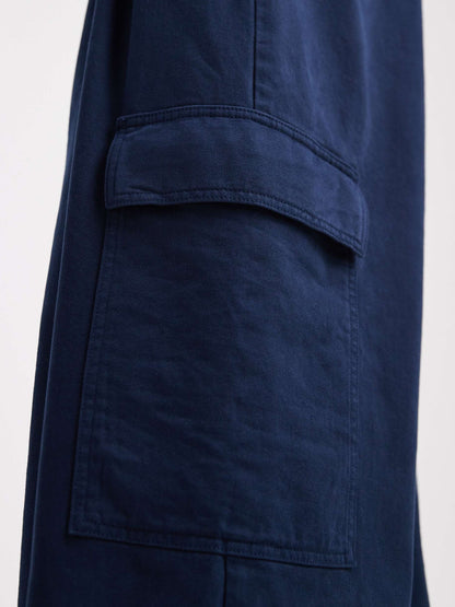 Navy Blue Tooling Modeling Suit