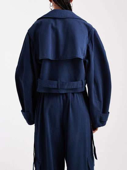 Navy Blue Tooling Modeling Suit
