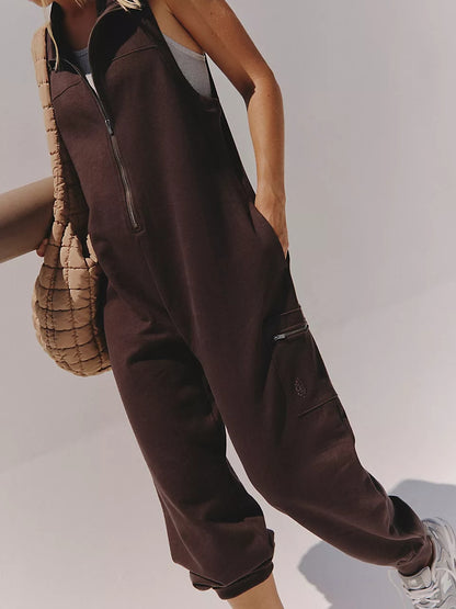 Casual Sleeveless Jumpsuit