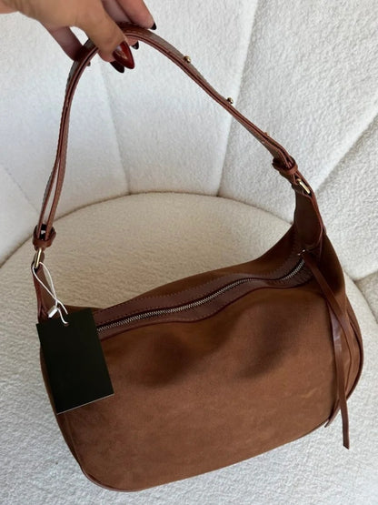 Fashion Suede Shoulder Bag