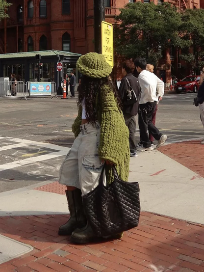 Solid Chunky Bucket Hat