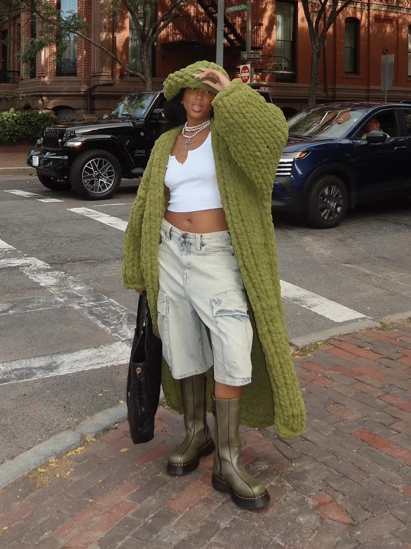 Solid Chunky Bucket Hat