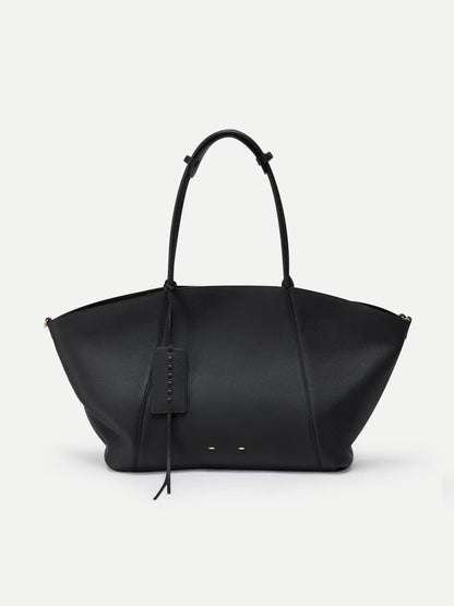 Convertible Tote Bag Large In Dutch Calfskin And Suede