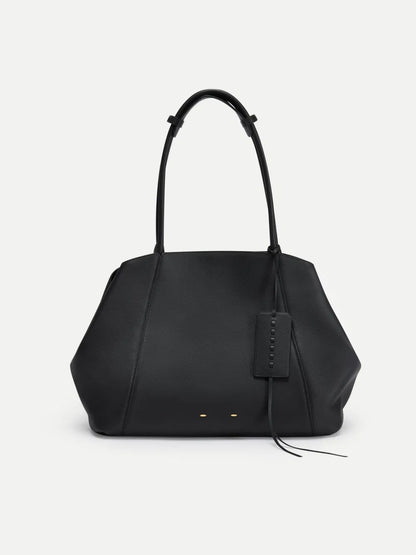 Convertible Tote Bag Large In Dutch Calfskin And Suede