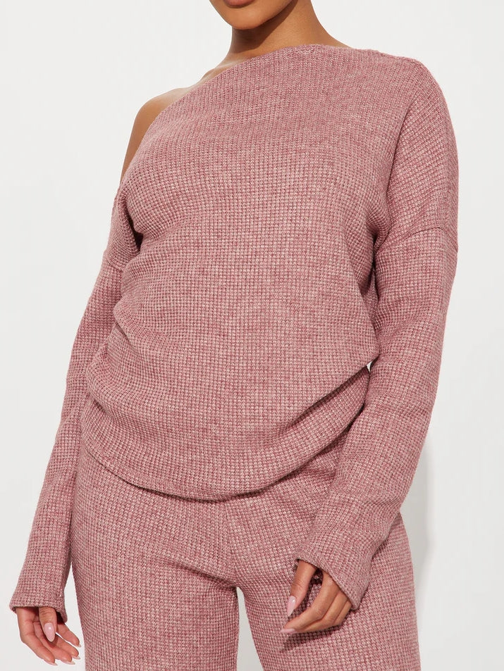 Strapless Knitted Suit