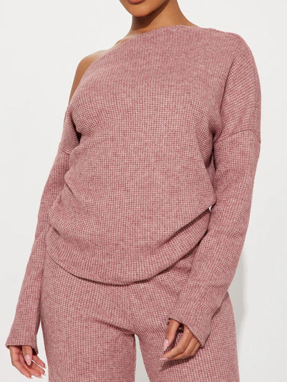 Strapless Knitted Suit