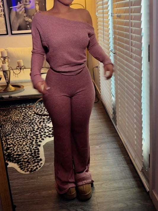 Strapless Knitted Suit