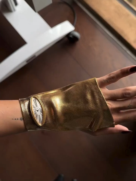 Gold Glove Watch