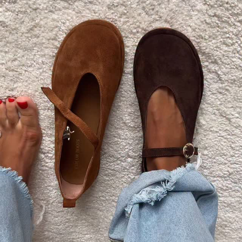 Round-toe Ballet Flats