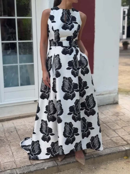 Elegant Floral Dress Dress