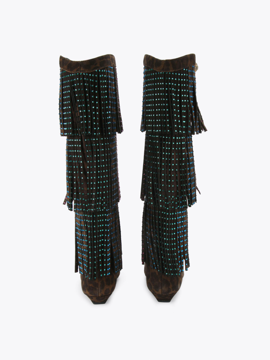 Tassel High Boots