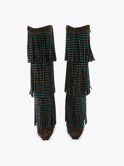 Tassel High Boots