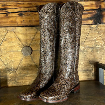 Vintage Boots Thick Heel Knights Boots