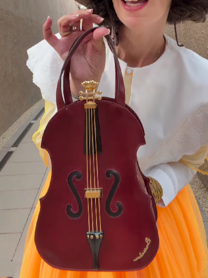 Violin Shape Women's Bag