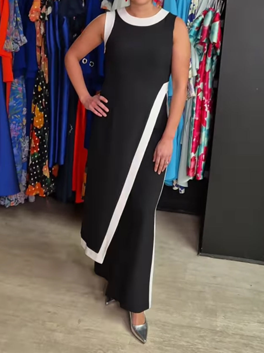 Asymmetric Sleeveless Jumpsuit