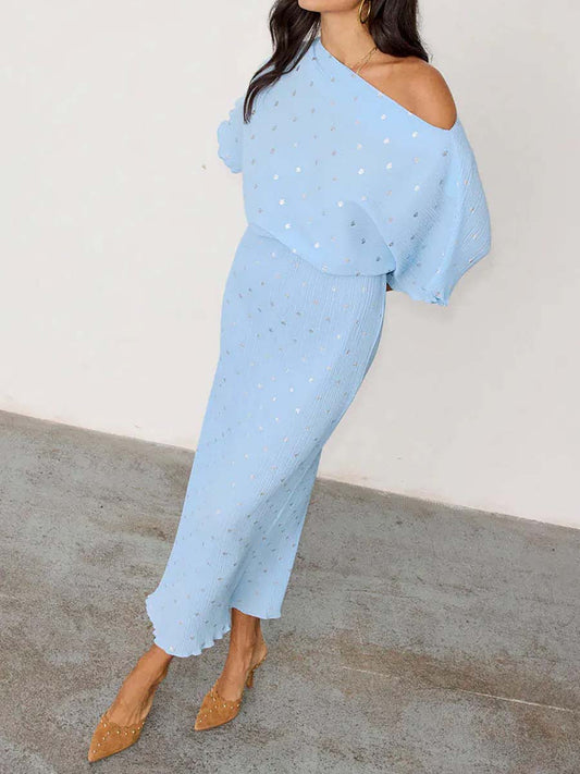 Elegant Elasticated Waist Dress