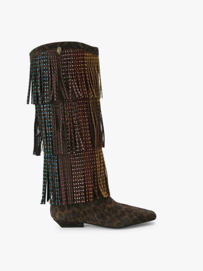 Tassel High Boots