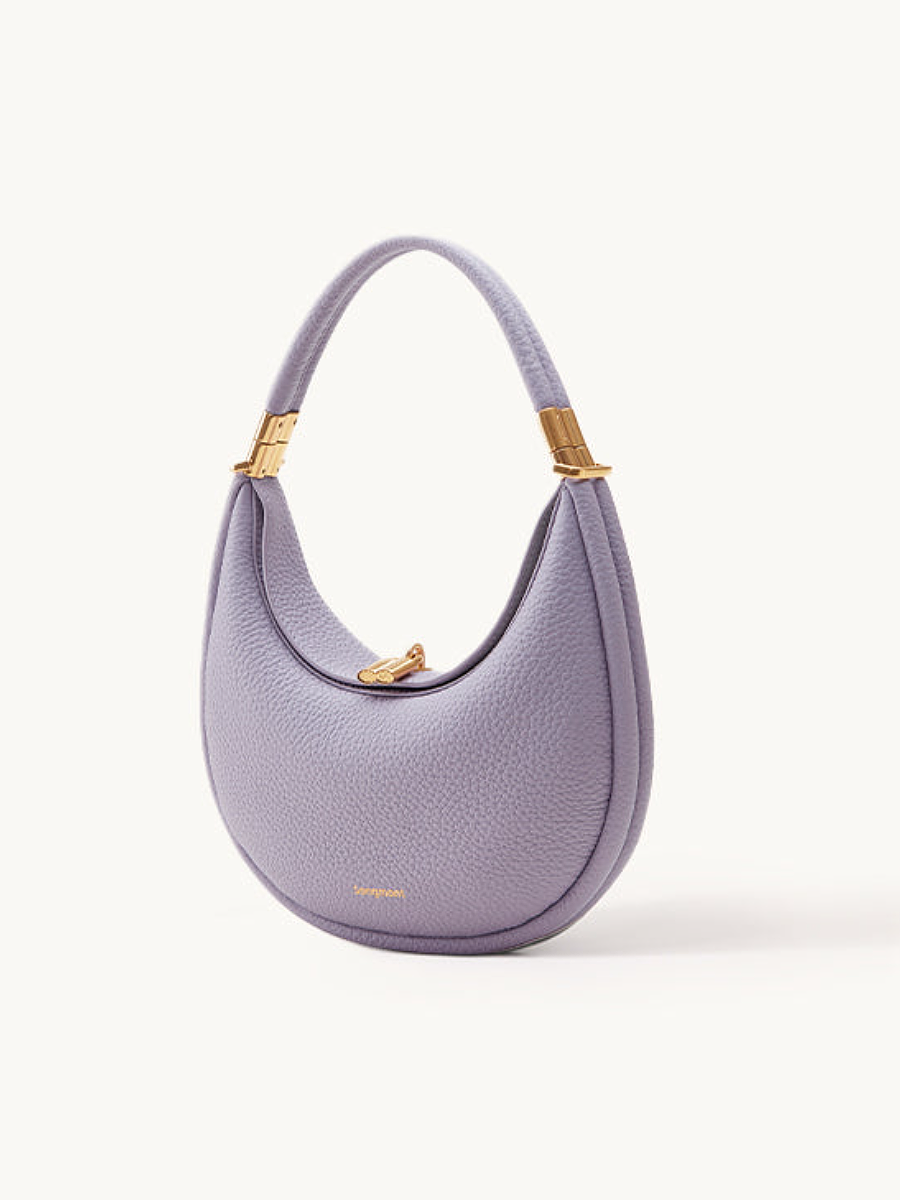 Solid Color Multiple Back Method Crescent Bag