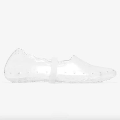 Silver Stars Transparent Shoes