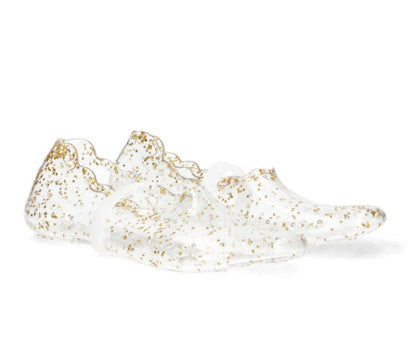 Silver Stars Transparent Shoes